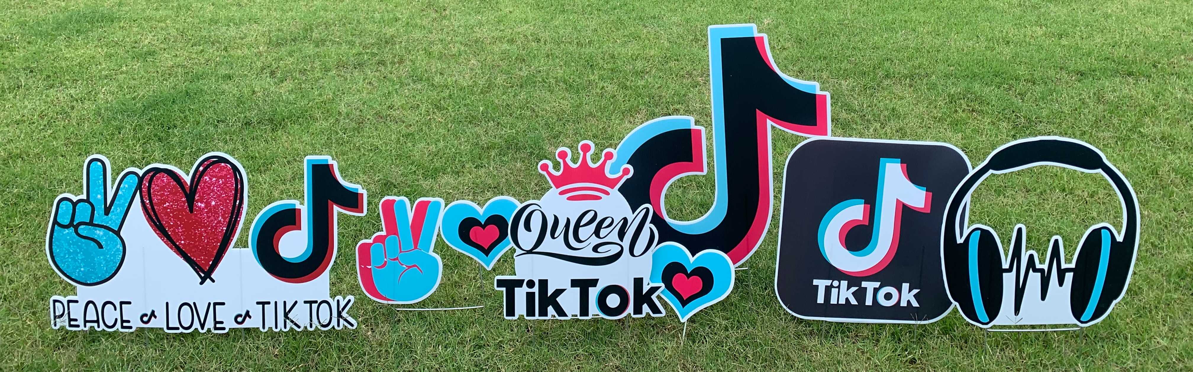 Yard card sign collection tiktok 